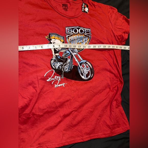 Choppers Brisco Betty Boop Graphic Tee Boop Motorcycle TShirt XL - Picture 4 of 4